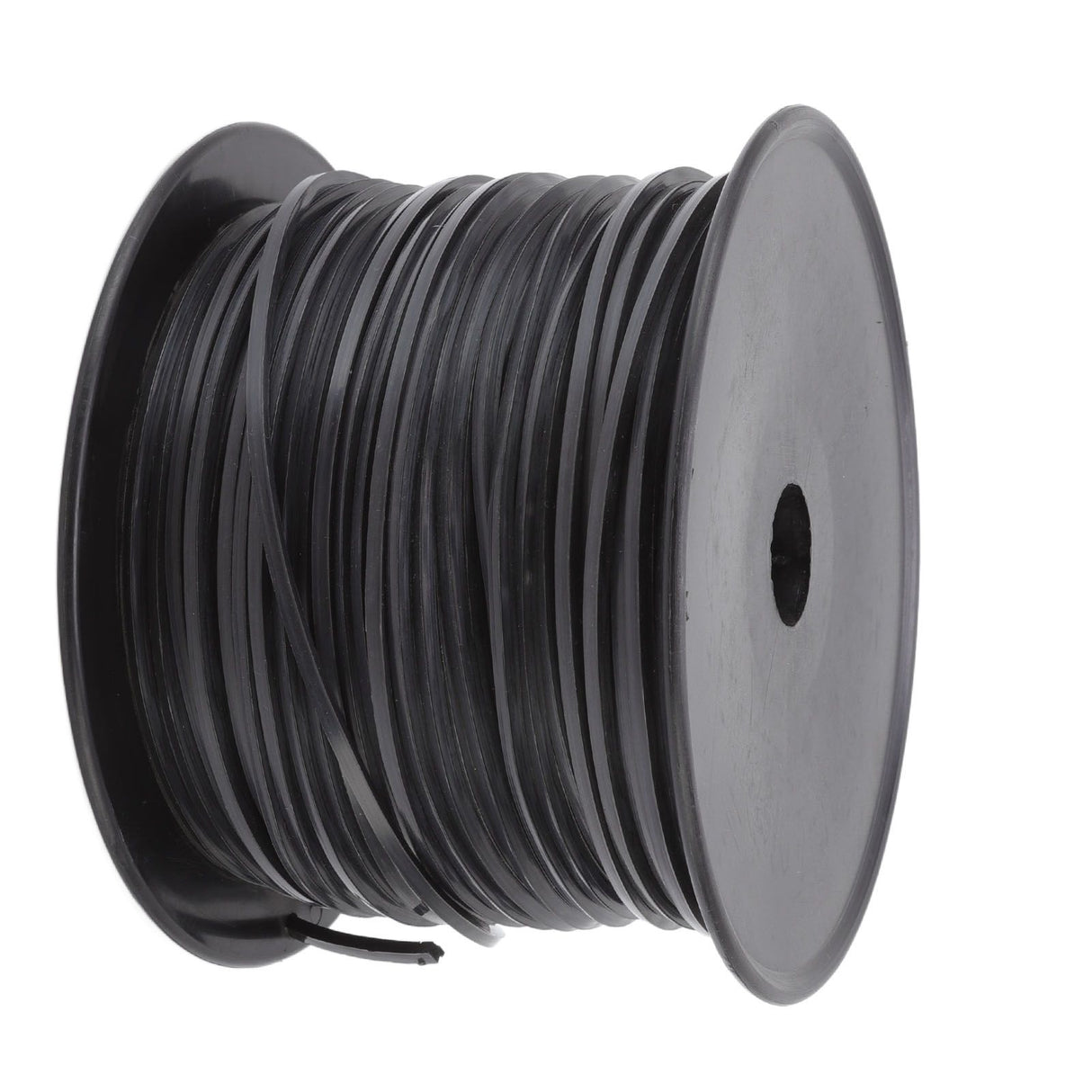 3.3mm/0.13in Square String Trimmer Line High Efficiency Nylon Black Grass Trimmer Line Replacement for Husqvarna 100m/328.1ft
