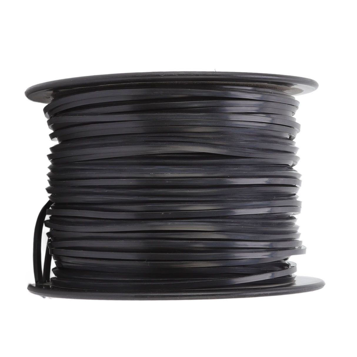 3.3mm/0.13in Square String Trimmer Line High Efficiency Nylon Black Grass Trimmer Line Replacement for Husqvarna 100m/328.1ft