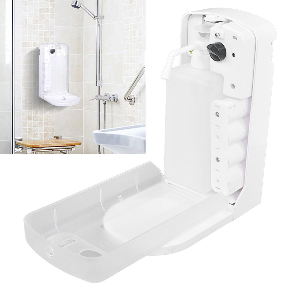 Automatic Clean Soap Dispenser Infrared Induction Wall Mounted Desktop Installation Hand Soap Divide Machine 1000ml