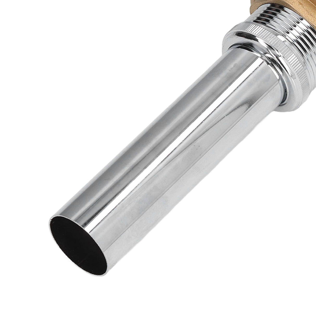 Sink Drain Stopper Copper Stainless Steel Bathroom Wash Basin Sink Drain Part for Home KitchenSilver with Overflow