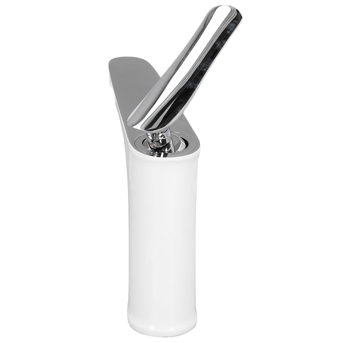 G1/2 Single Handle Basin Mixer Tap with Metal Handle Durable Solid Brass Bathroom Faucet