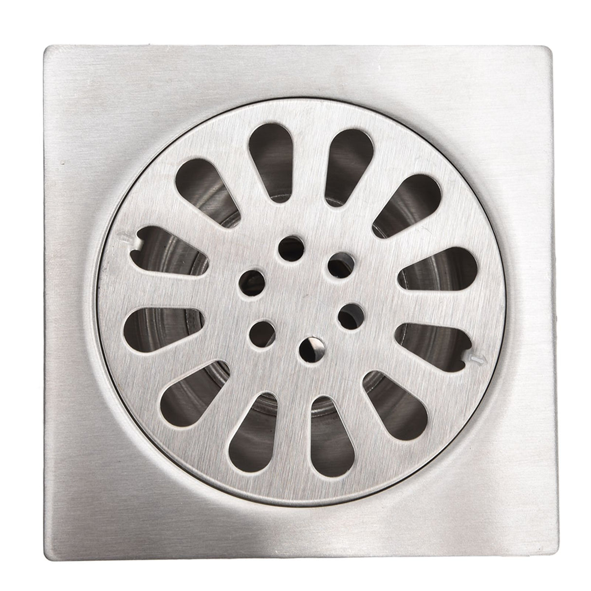 Shower Drain Square Shape Adjustable Tile Insertion Floor Drain Channel for Kitchen Bathroom