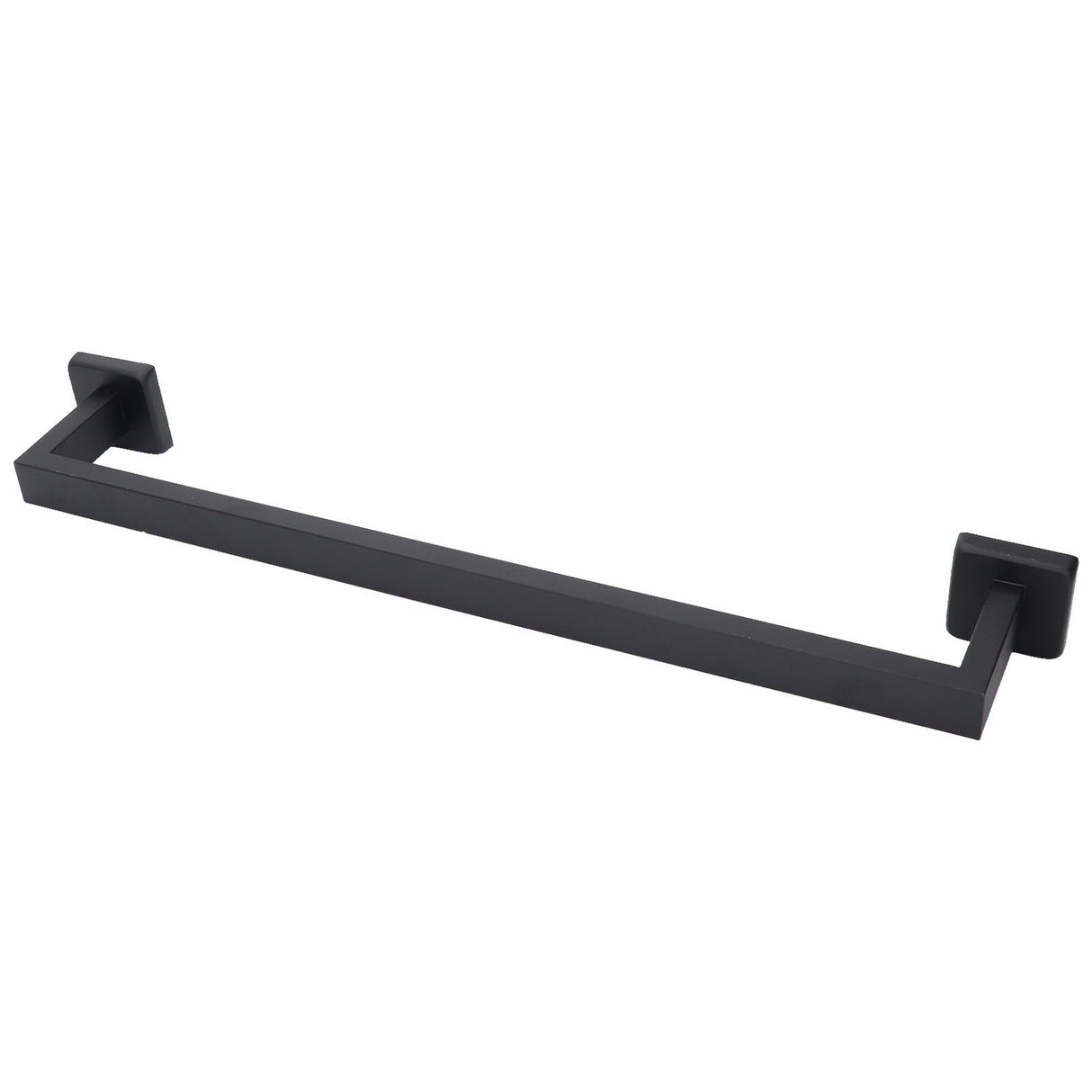 Hand Towel Holder Black Stainless Steel Fashion Design High Hardness Durable Stable Easy Installation Towel Bar
