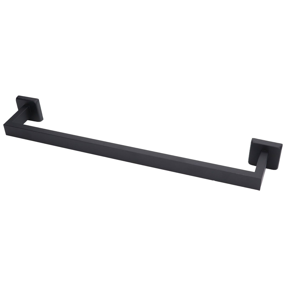 Hand Towel Holder Black Stainless Steel Fashion Design High Hardness Durable Stable Easy Installation Towel Bar