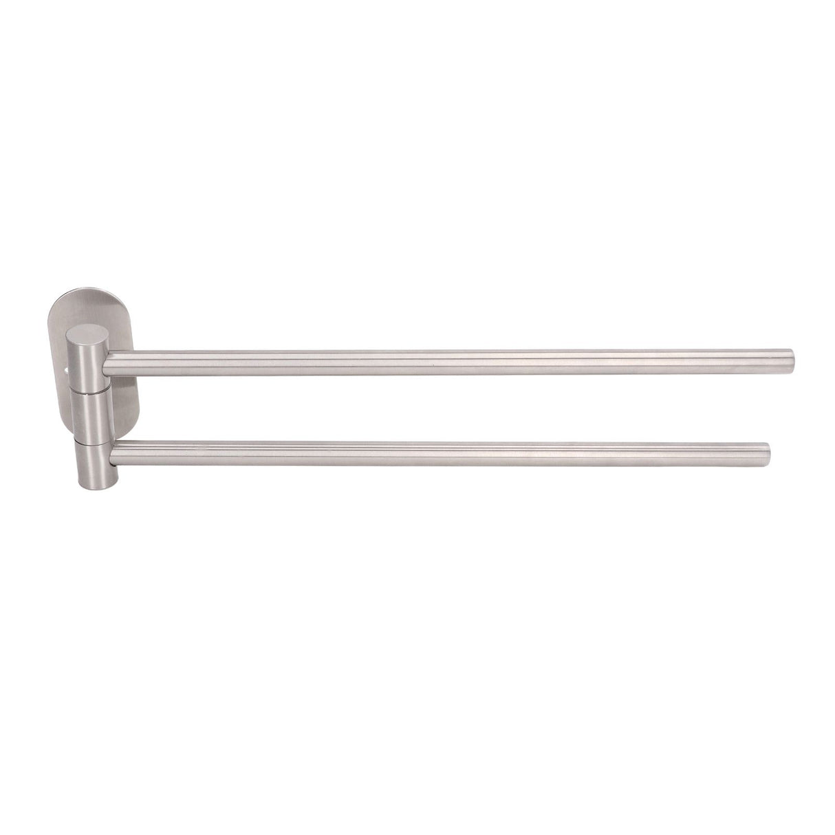Stainless Steel Toilet Paper Bracket Single Seat 2 Poles Rotatable Toilet Paper Holder