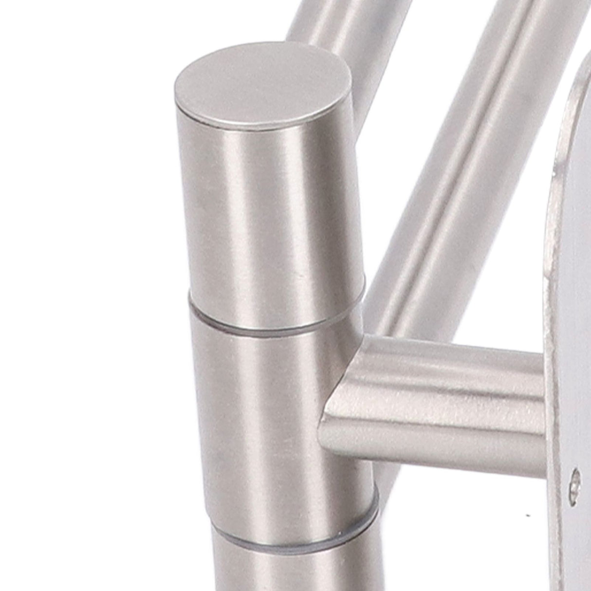 Stainless Steel Toilet Paper Bracket Single Seat 2 Poles Rotatable Toilet Paper Holder