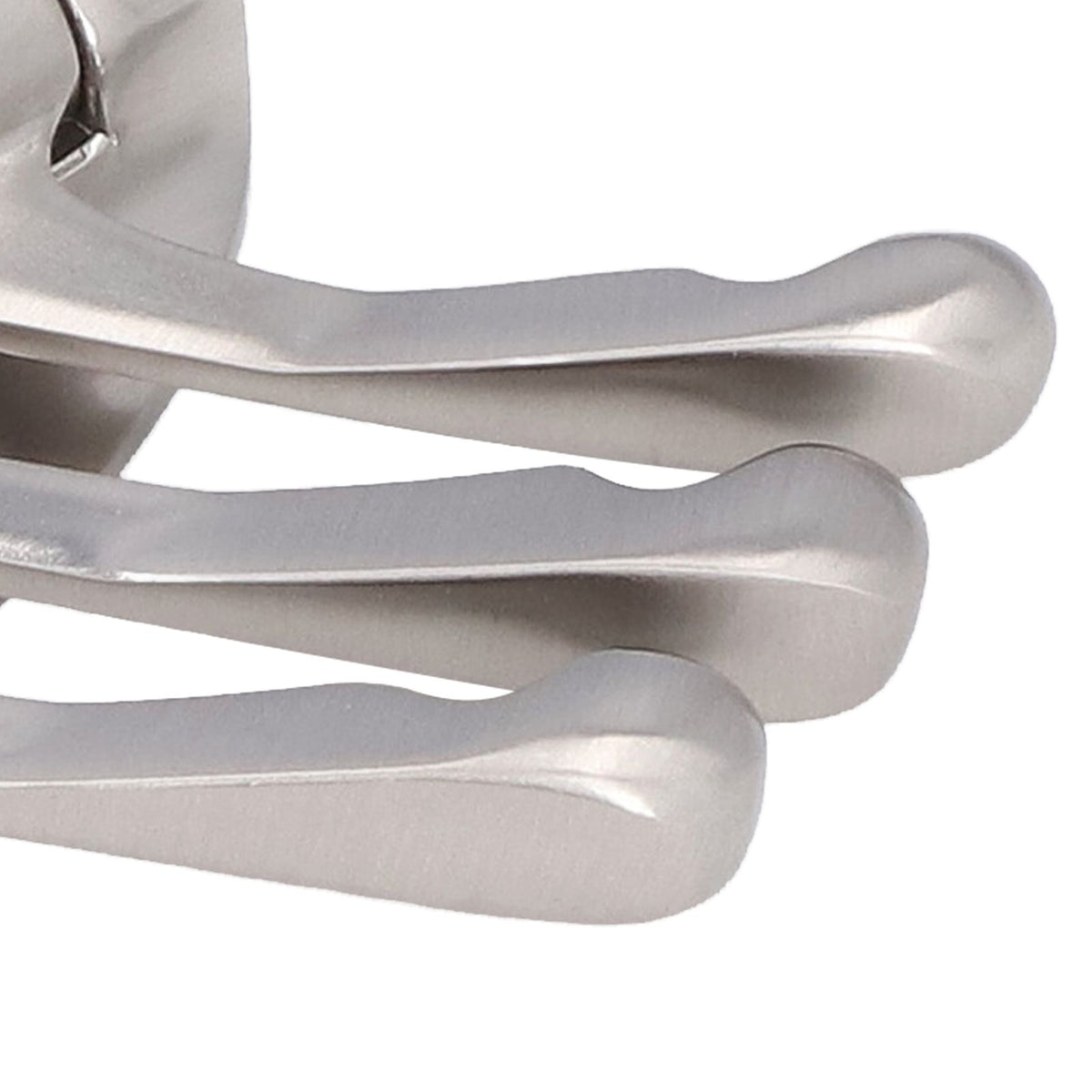 3 Clothes Hook Zinc Alloy Heavy Duty Coat Hook with Round Base for Bedroom Bathroom Closet