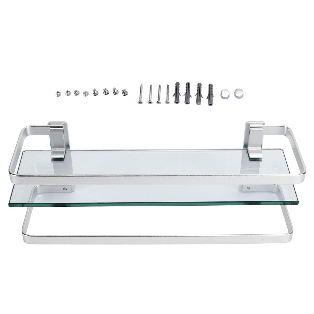 Bathroom Shelf Exquisite Convenient Bathroom Wall Organizer with Installation Accessories for Bathroom Kitchen Bedroom