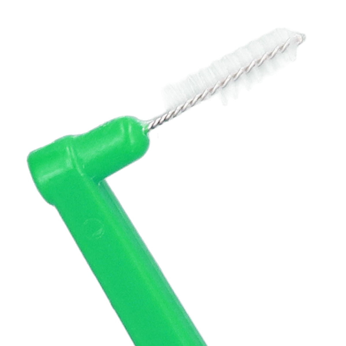 5pcs L Shaped Interdental Brushes Effective Cleaning Plaque Removal Braces Brush for Tooth Care Green