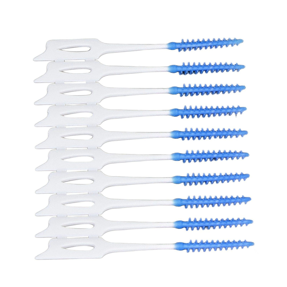 Interdental Brush Disposable Soft Dental Cleaning Floss Toothpicks for Oral Care Adults Children 160pcs Blue
