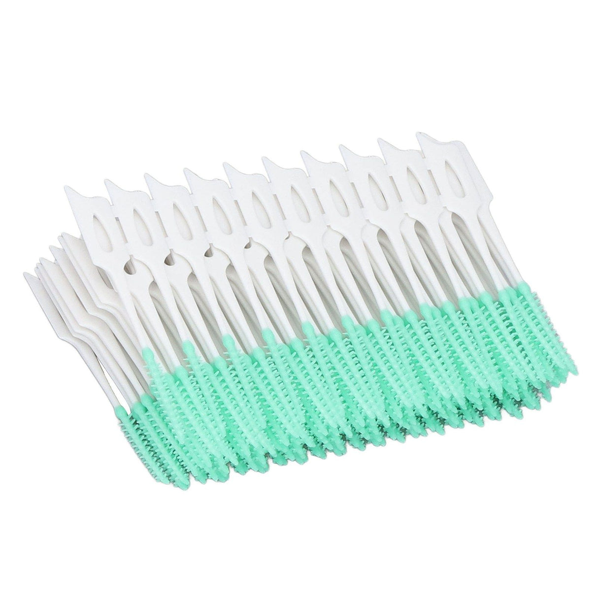Interdental Brush Disposable Soft Dental Cleaning Floss Toothpicks for Oral Care Adults Children 160pcs Green