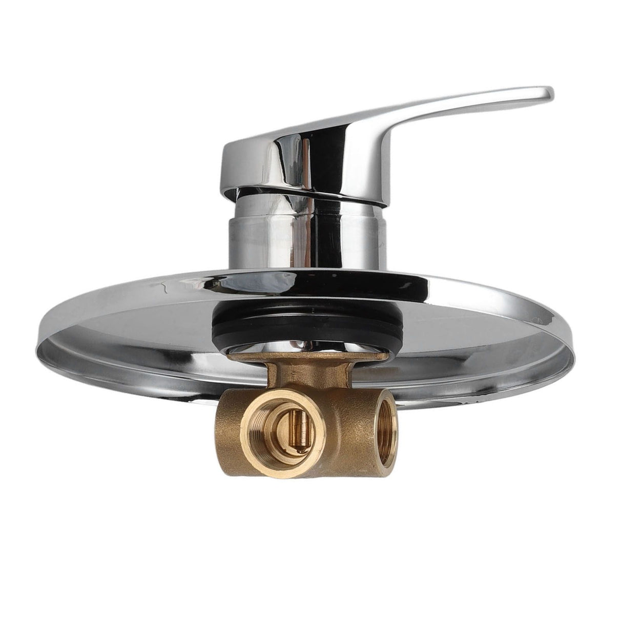 Concealed Shower Faucet Hot Cold Water Rust Proof Wall Mounted Mixer Tap for Home Hotel