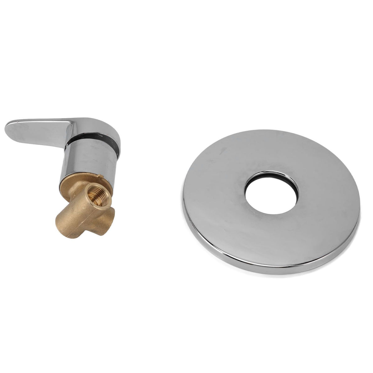 Concealed Shower Faucet Hot Cold Water Rust Proof Wall Mounted Mixer Tap for Home Hotel