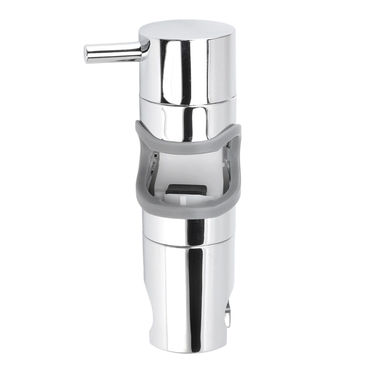 Shower Head Holder ABS Chromeplate Adjustable Anti Slip Shower Slide Rail Bar Holder for Bathroom