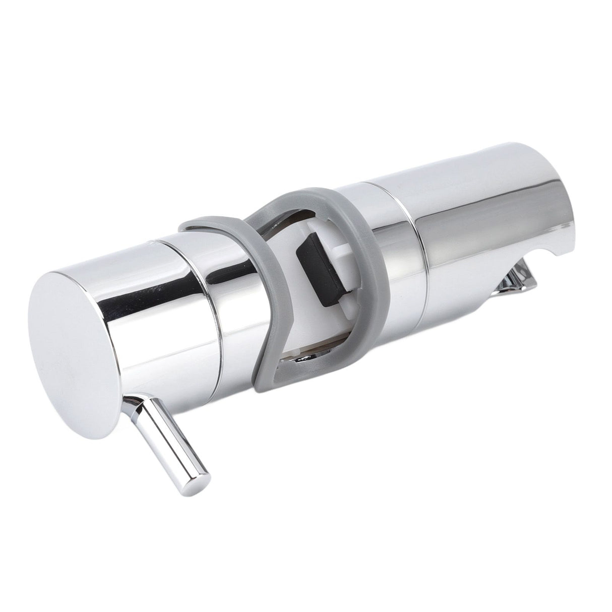 Shower Head Holder ABS Chromeplate Adjustable Anti Slip Shower Slide Rail Bar Holder for Bathroom