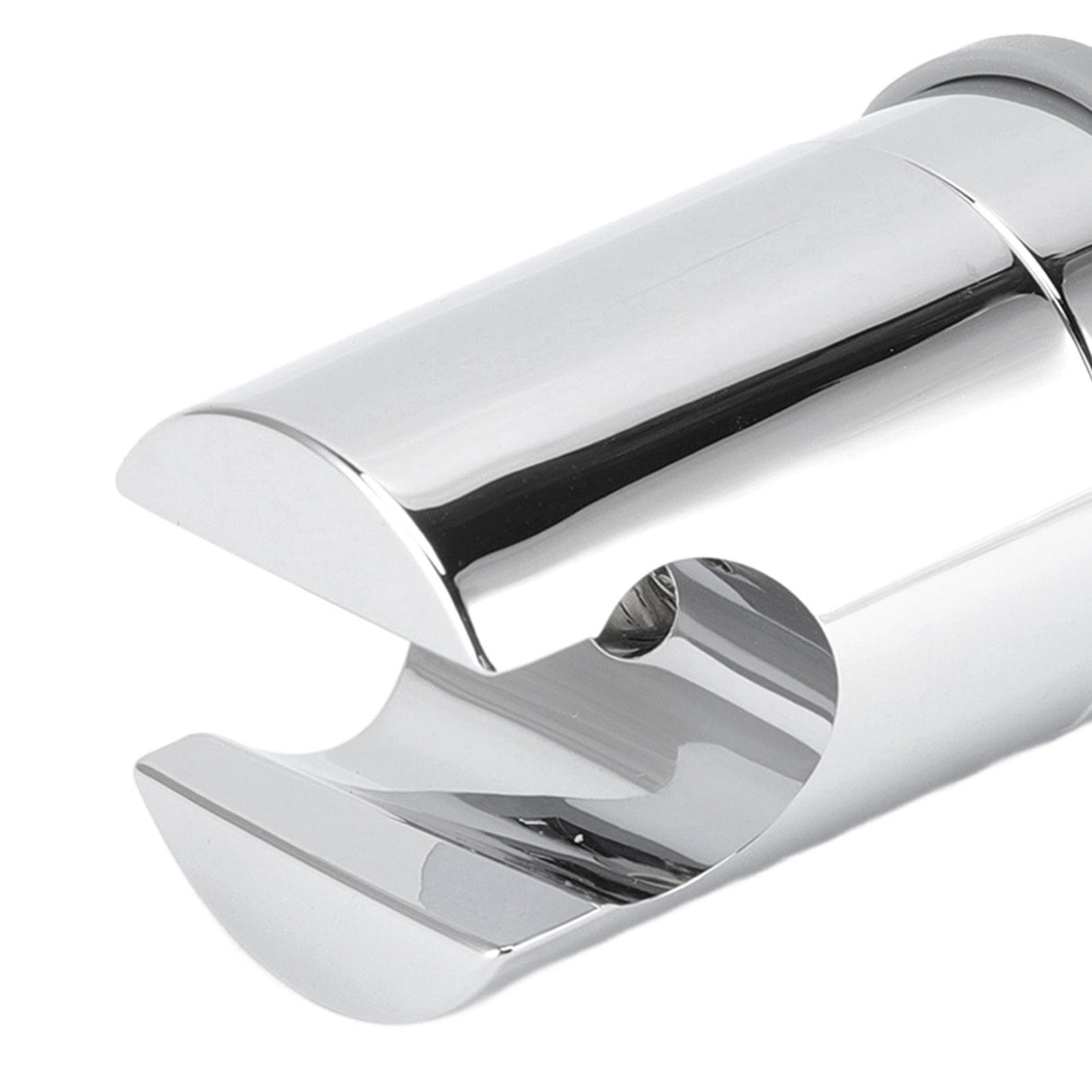 Shower Head Holder ABS Chromeplate Adjustable Anti Slip Shower Slide Rail Bar Holder for Bathroom