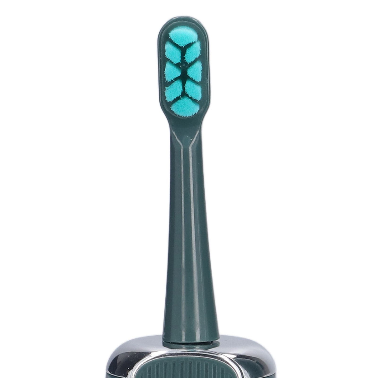 Electric Toothbrush Portable USB Charging IPX7 Waterproof Ultrasonic Toothbrush with Sterilization BoxGreen