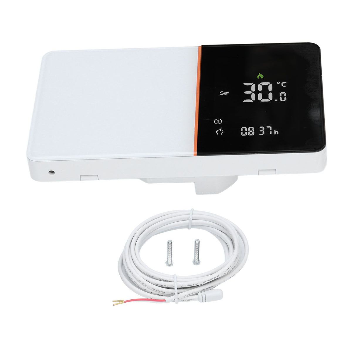 Smart Thermostat Fast Reading High Accuracy Support Multi Language Dual Sensor LCD Thermostat for Home AC95~240V