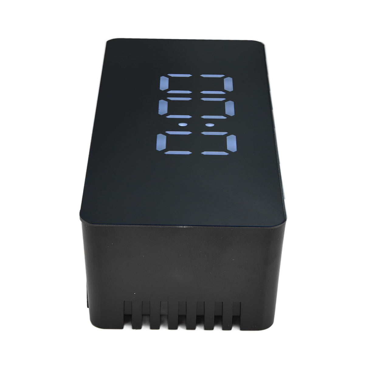 LED Clock Multifunctional USB Powered 3 Lighting Modes Snooze Time Celsius Fahrenheit Display Digital Alarm ClockBlack