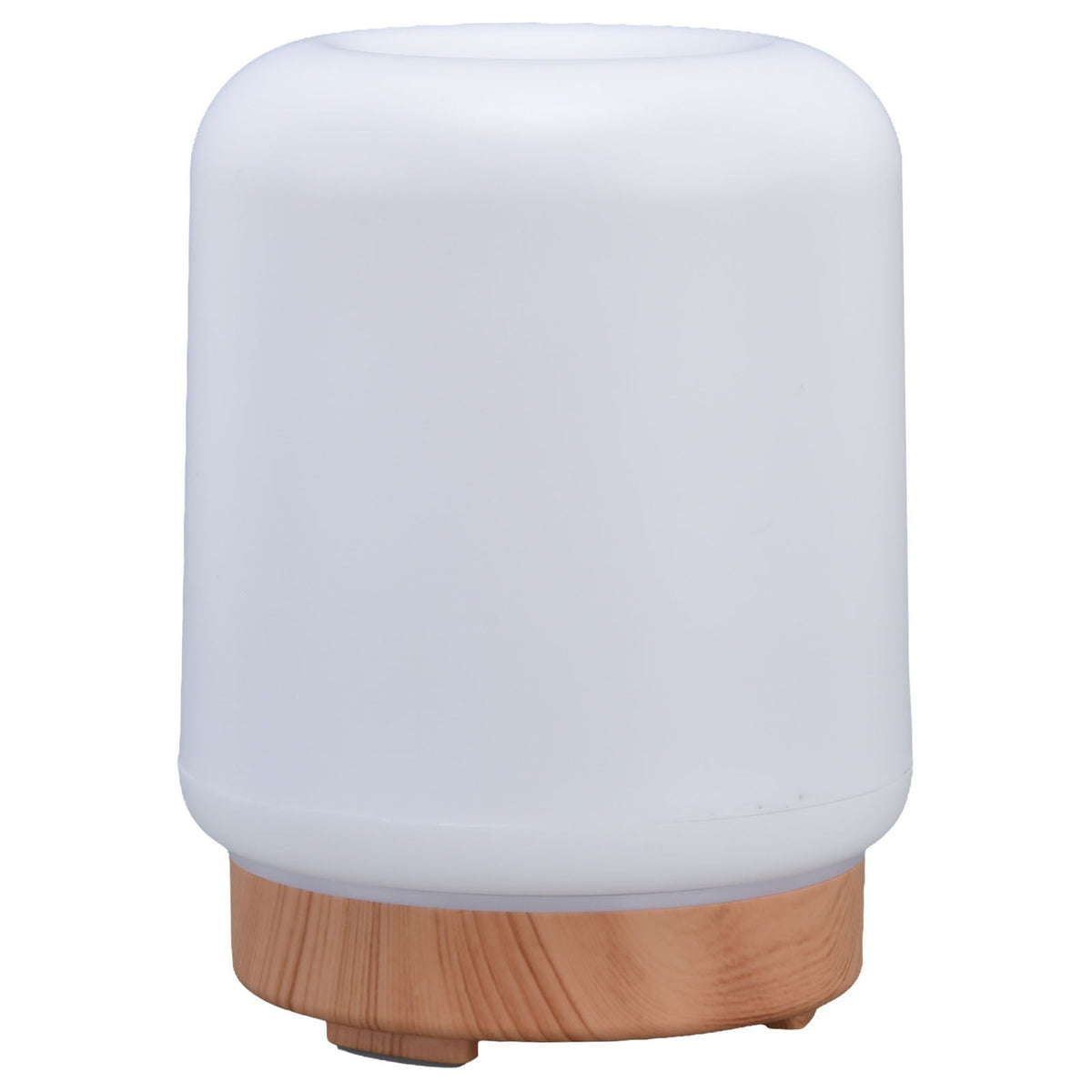200ml Wood Grain Humidifier USB Powered Aroma Air Humidifier Night Light Humidifier for Bedroom Living Rooms Office