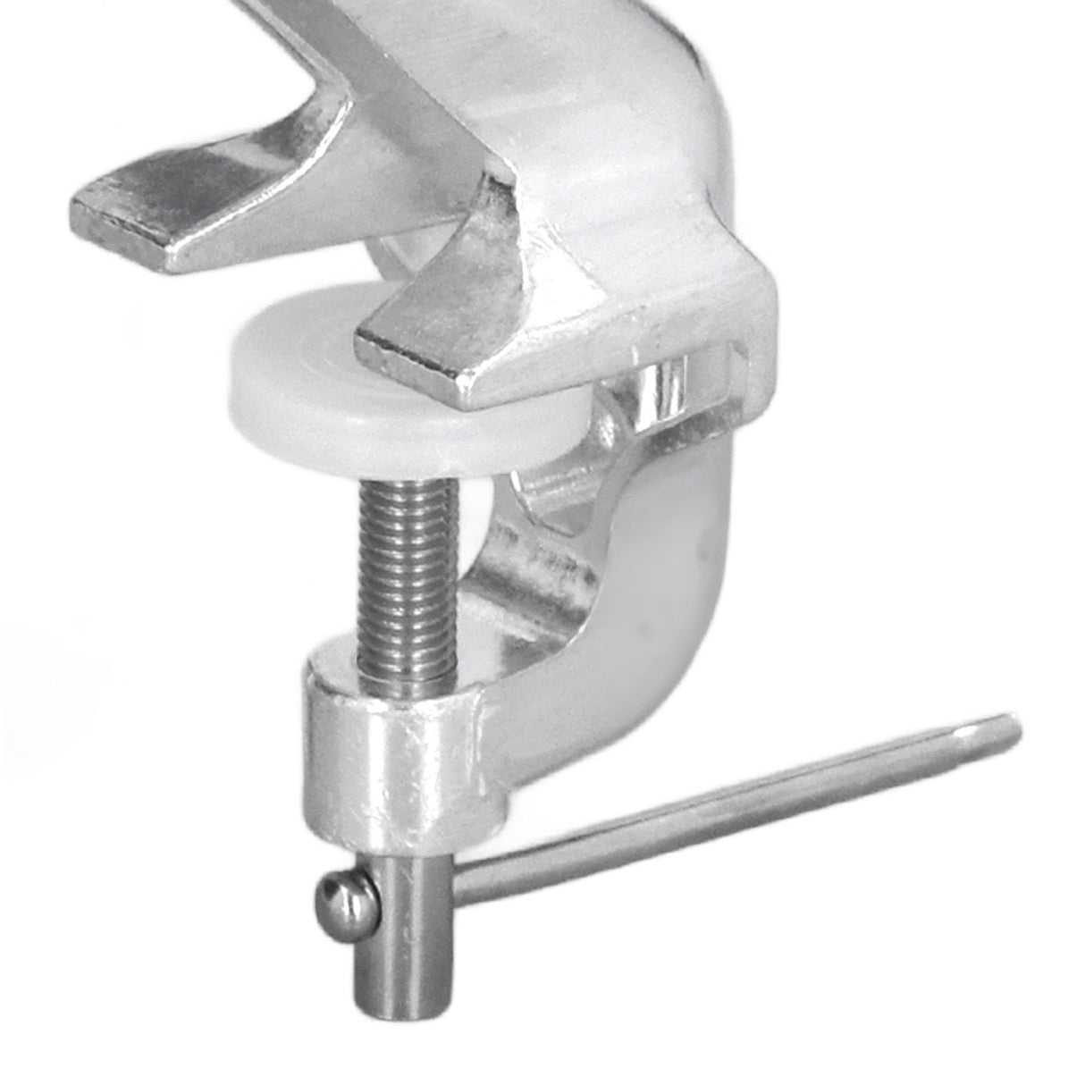 Manual Macaroni Maker Aluminium Alloy Silver Portable Hand Cranking Noodles Pressing Machine for Kitchen Restaurant
