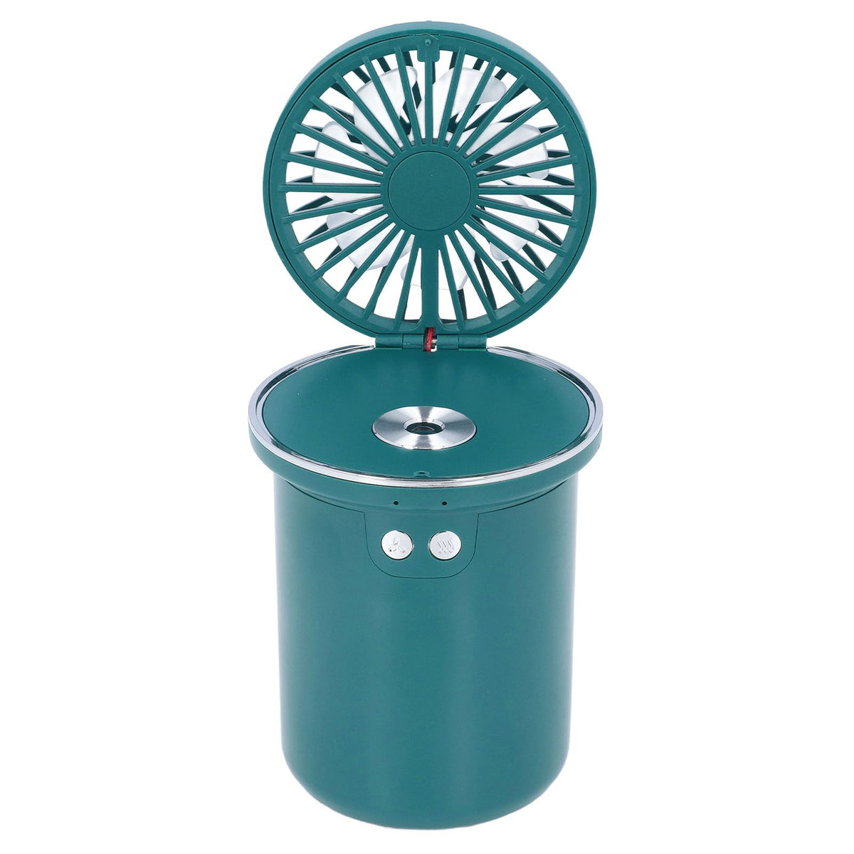 5V 5W Fan Humidifier 2 in 1 Desktop Humidifiers USB Charging 35ML Fog Output 280ml Multifunctional Fan for Desktop Office
