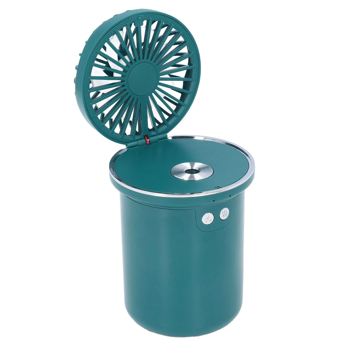 5V 5W Fan Humidifier 2 in 1 Desktop Humidifiers USB Charging 35ML Fog Output 280ml Multifunctional Fan for Desktop Office