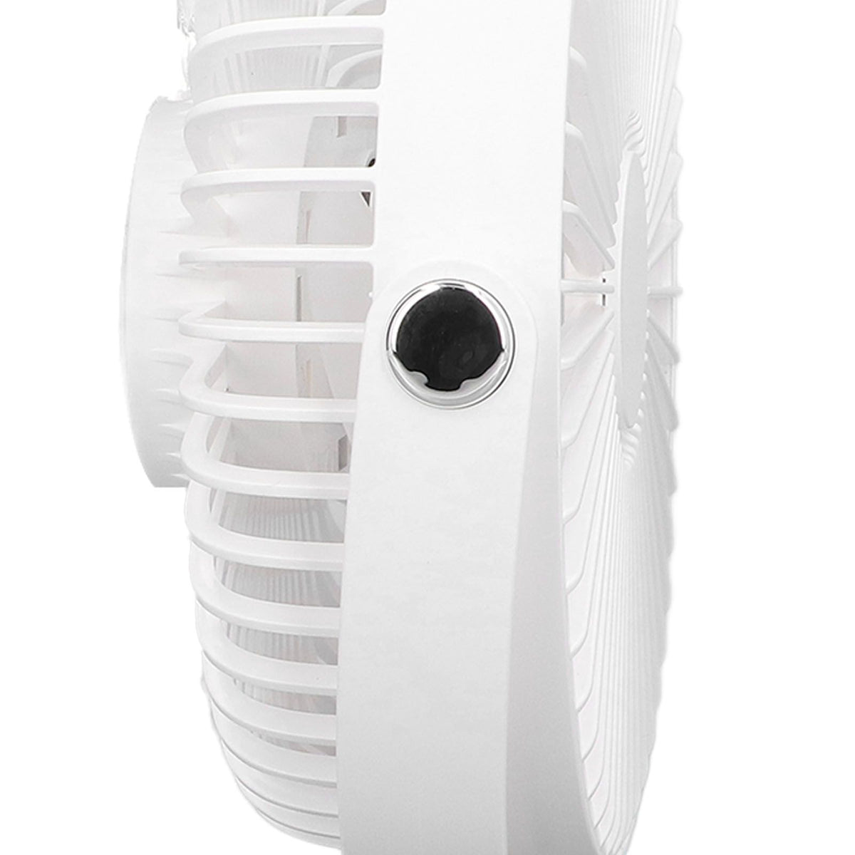 Electric Fan 3 Speeds 360 Degree Adjustable USB Rechargeable Portable Camping Fan with Night Light for Dormitory Camping