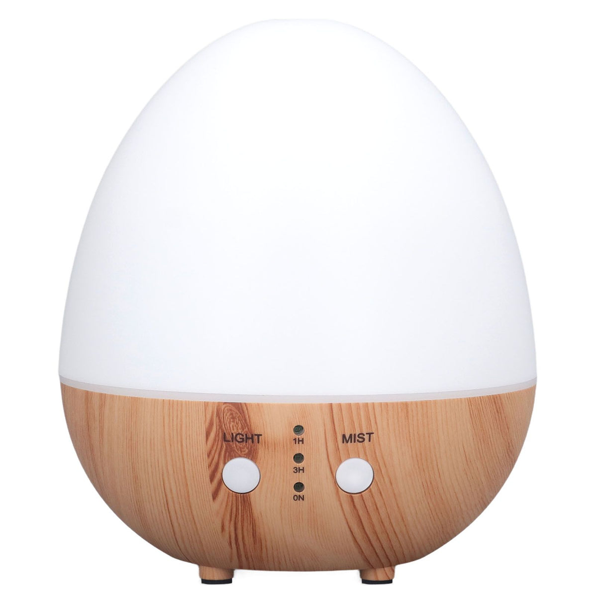 250ml Essential Oil Diffuser Automatic Shut Off 35db Low Noise USB Powered Wooden Humidifier with Night Light for Bedroom