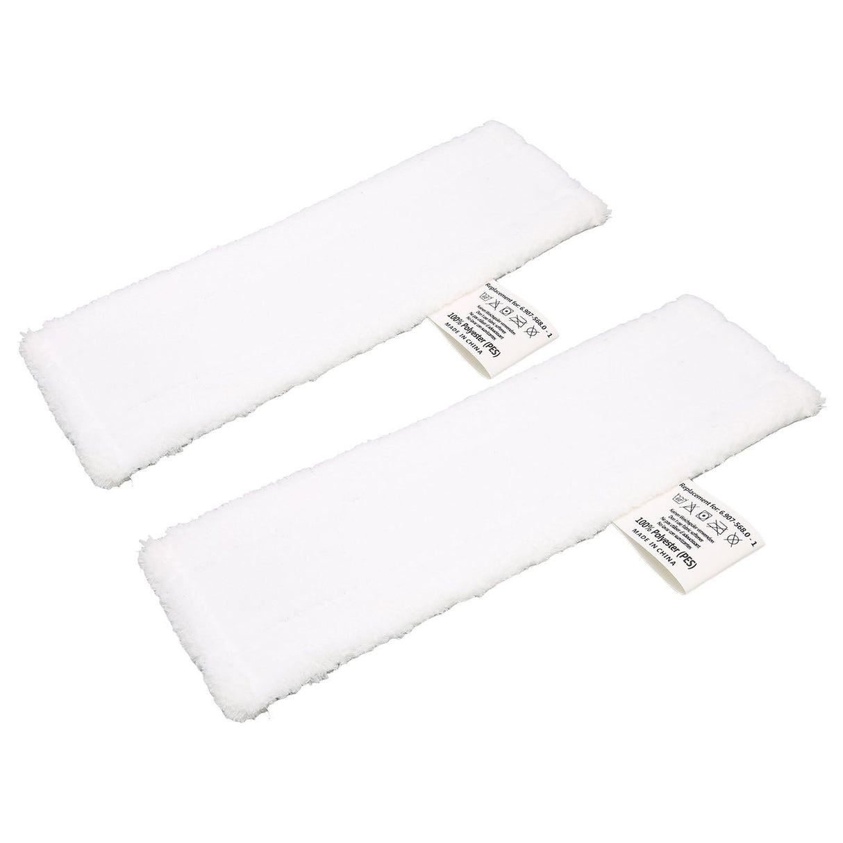 2PCS Steam Cleaner Pads Appliable for Karcher SC1 SC2 SC3 SC4 SC5 Replacement Pads for Floor Steam Cleaner