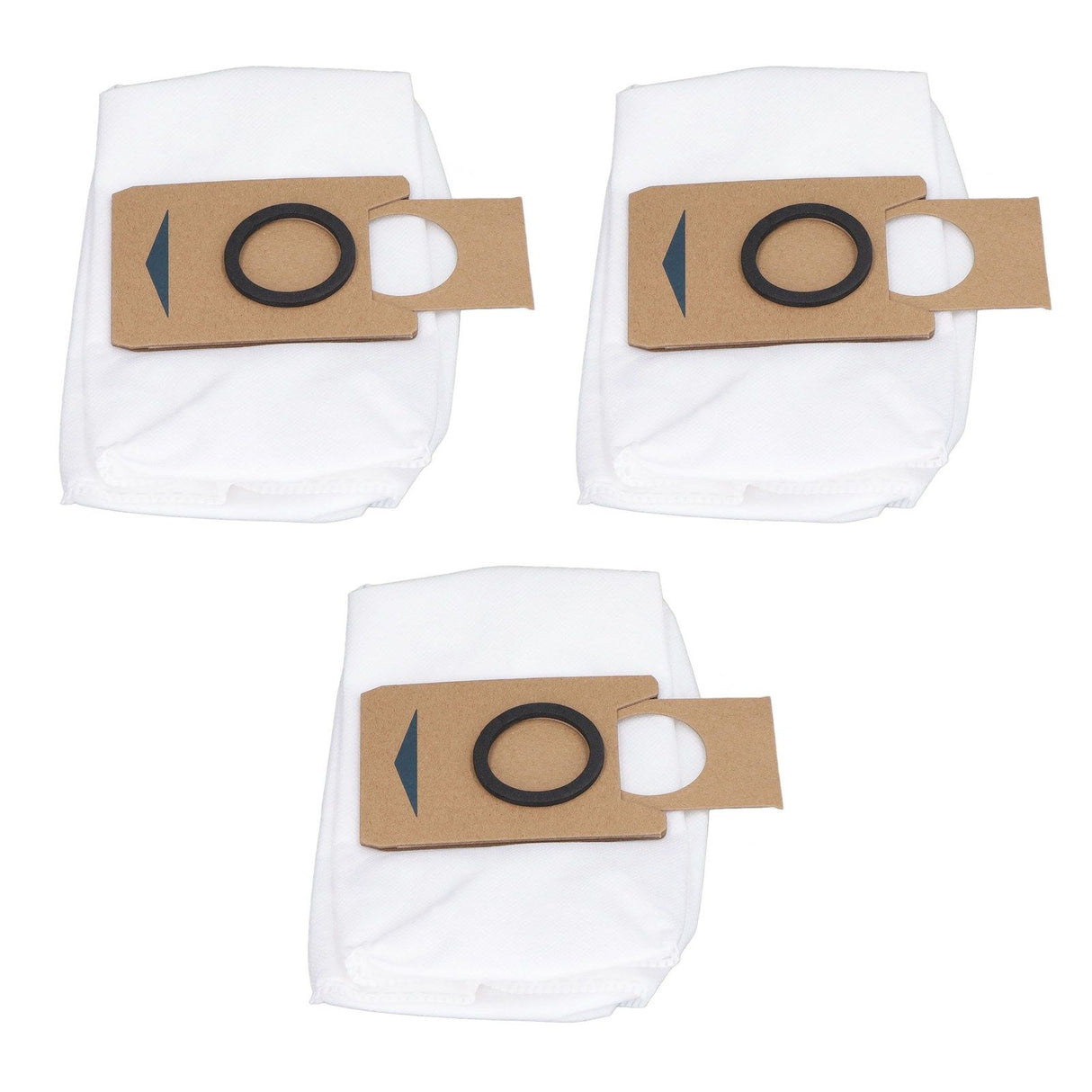 3Pcs Vacuum Cleaner Dust Bag Non Woven Disposable Sweeper Storage Garbage Bag Replacement for DEEBOT X1 OMNI