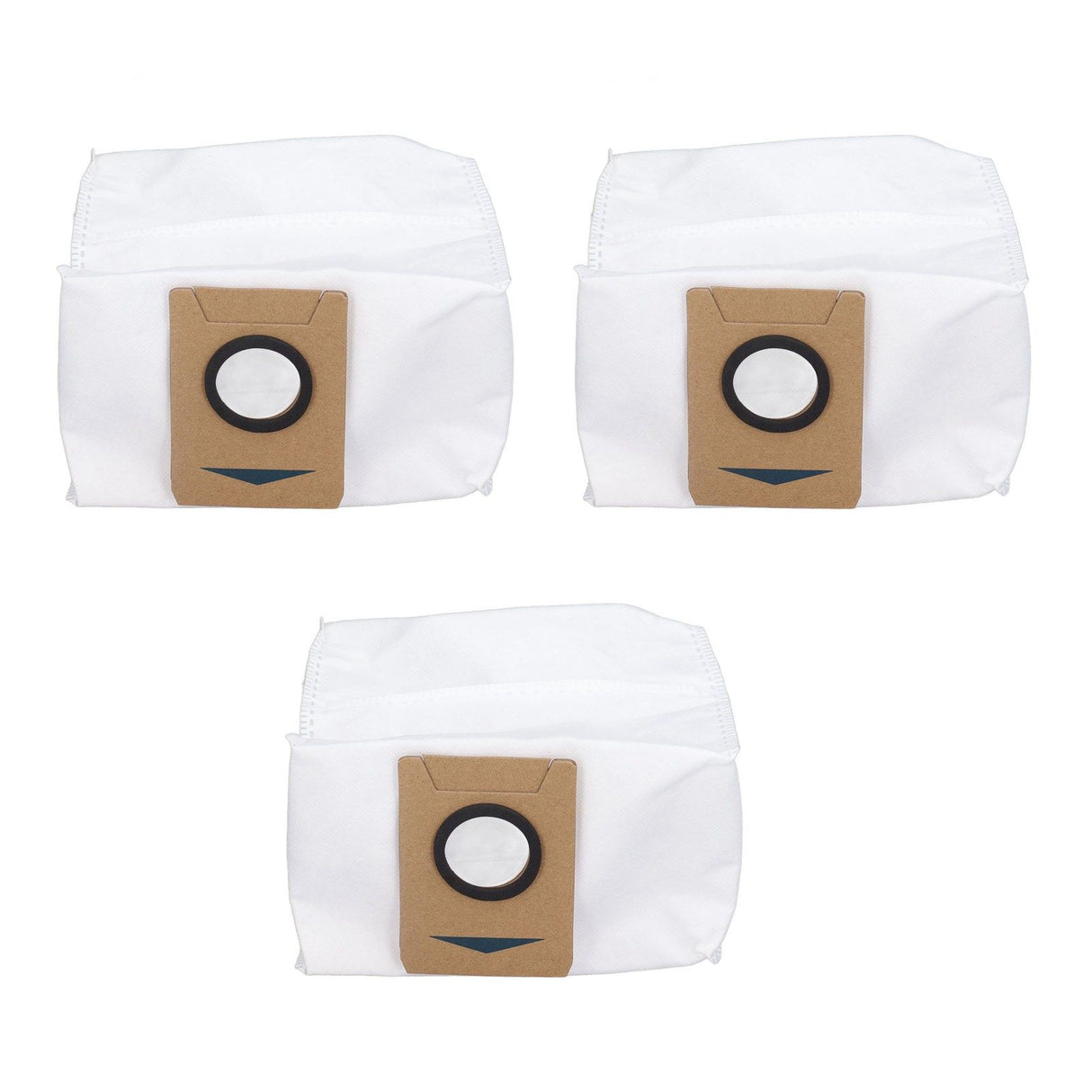 3Pcs Vacuum Cleaner Dust Bag Non Woven Disposable Sweeper Storage Garbage Bag Replacement for DEEBOT X1 OMNI