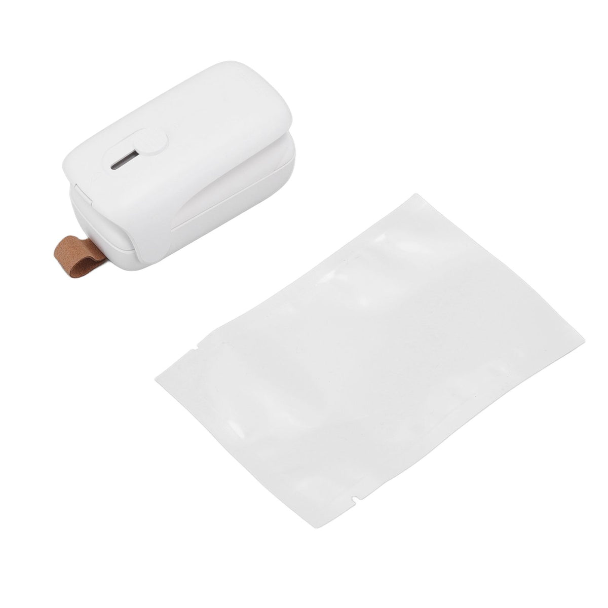 Bag Sealer 2 in 1 ABS Handheld Portable Food Snack Bag Sealing Machine with Springback Pocket Knife