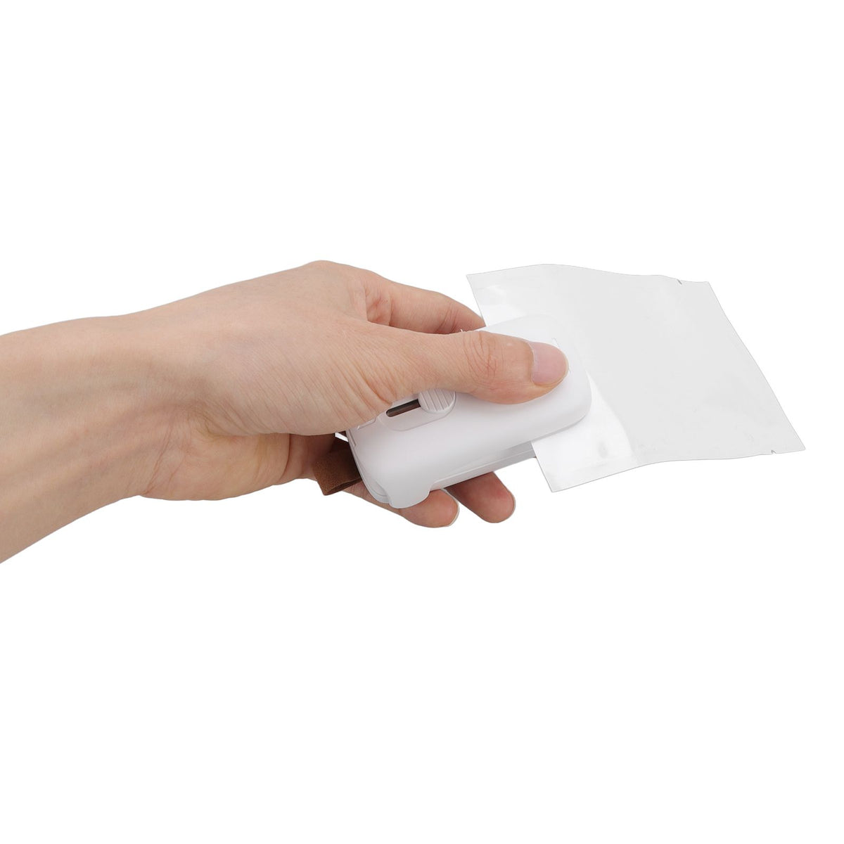 Bag Sealer 2 in 1 ABS Handheld Portable Food Snack Bag Sealing Machine with Springback Pocket Knife