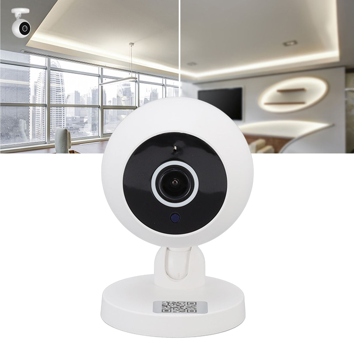 360 Degree WiFi Camera High Definition 2 Way Voice Function Infrared Dark Night View Smart Camera for Home Office Baby Room