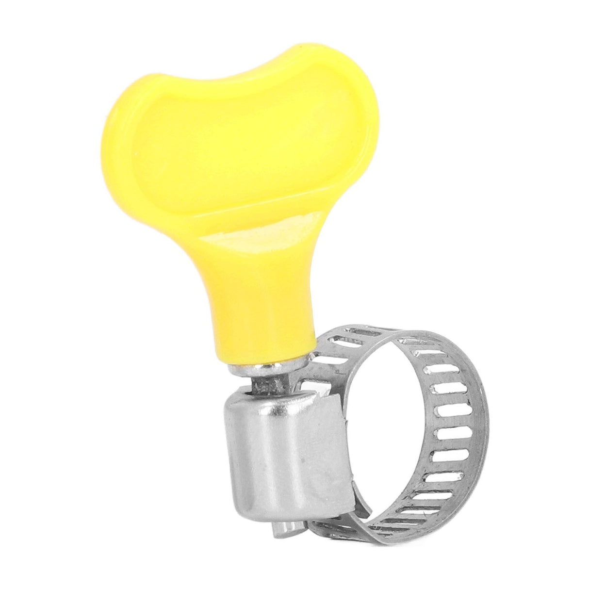 15 Pcs Stainless Steel Hose Clamp Corrosion Resistant Reusable Worm Gear Pipe Clip with Adjustment Handle
