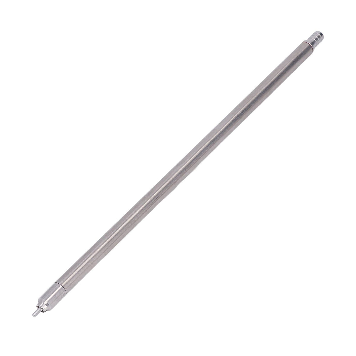 35.2cm Length Spring Loaded Beer Bottle Filler Stainless Steel Wine Bottle Filler Wand with Cleaning Brush Hose Clamp