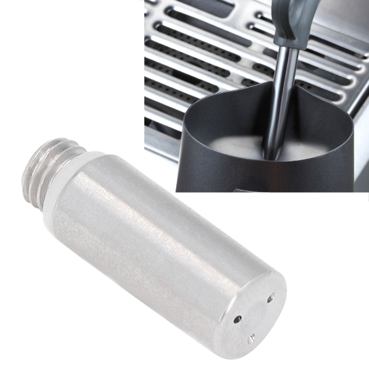 Coffee Machine Steam Nozzle 3 Holes Stainless Steel Milk Foam Spout Tools for Gaggia Classic