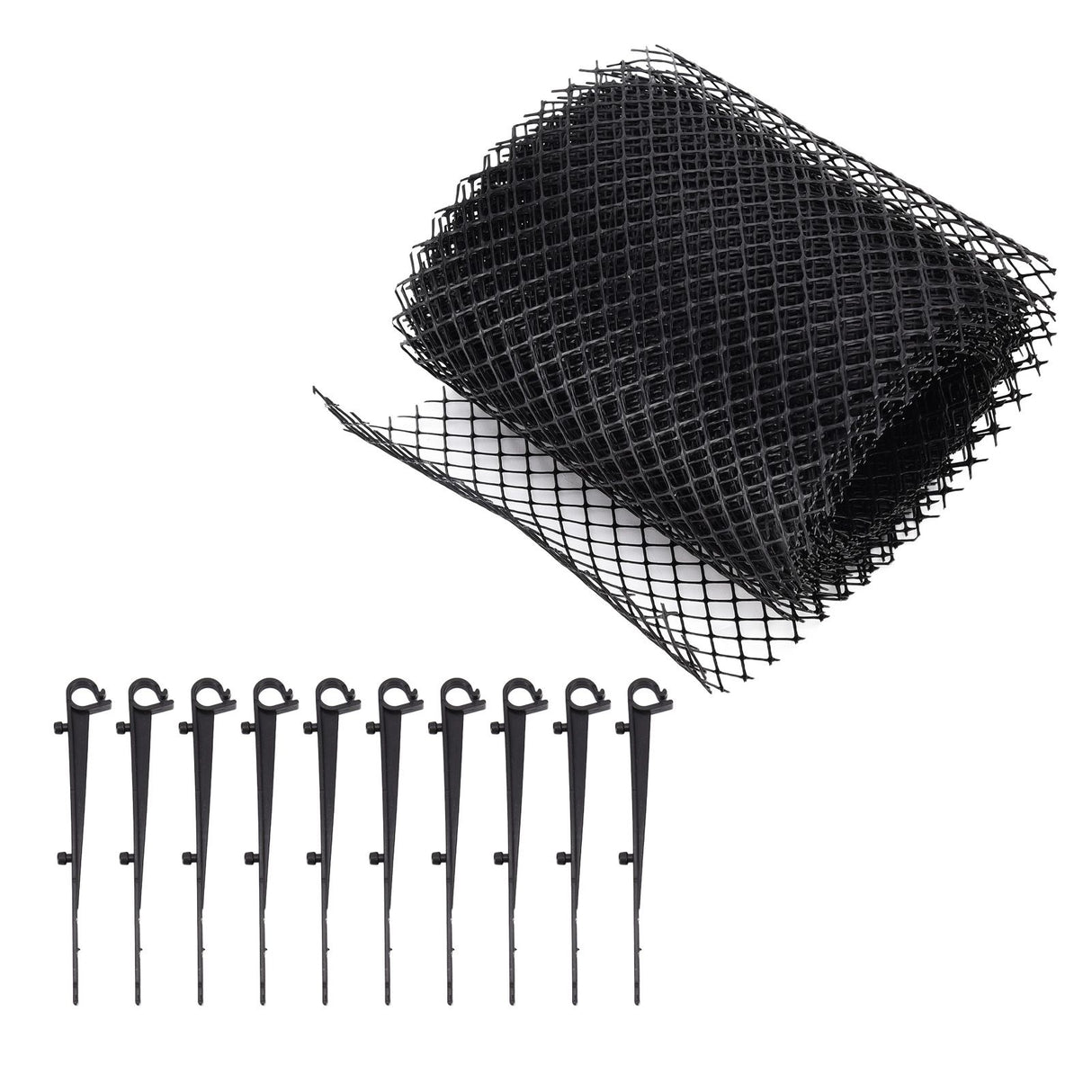 Reusable Plastic Drain Gutter Guard Mesh Protector Outdoor Anti Clogging Leaf Debris Protective Net 600x15cm