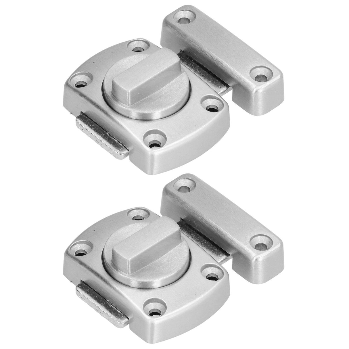 2pcs Door Lock Thickened High Hardness Zinc Alloy Anti Locking Door Buckle for Doors Secruity