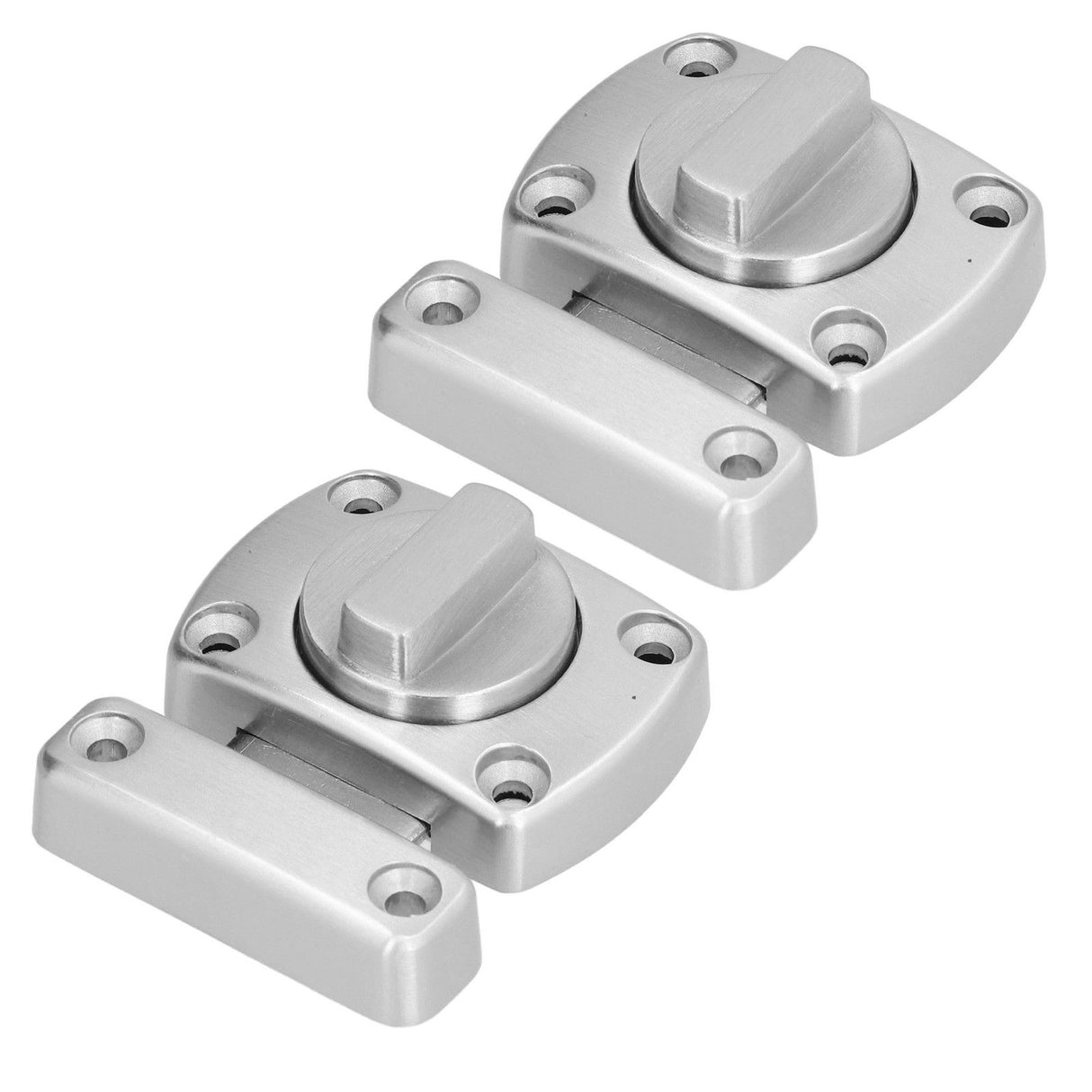 2pcs Door Lock Thickened High Hardness Zinc Alloy Anti Locking Door Buckle for Doors Secruity