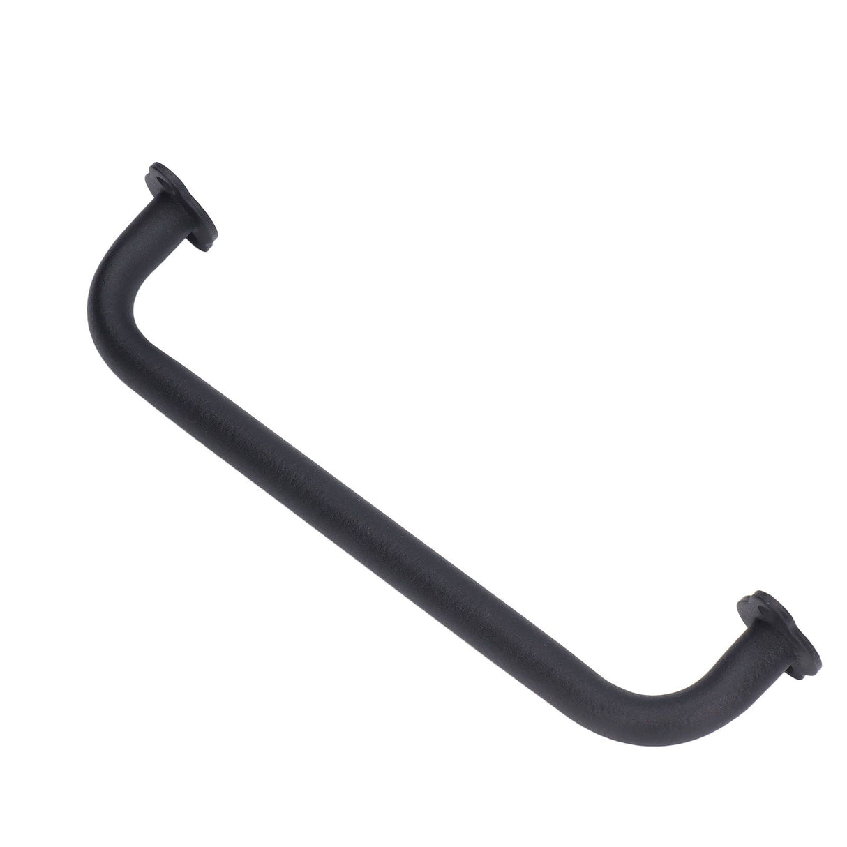 Barn Door Handle Black Carbon Steel Interior Wooden Door Matte Handle for Wooden Gate Shed Cabinet Door