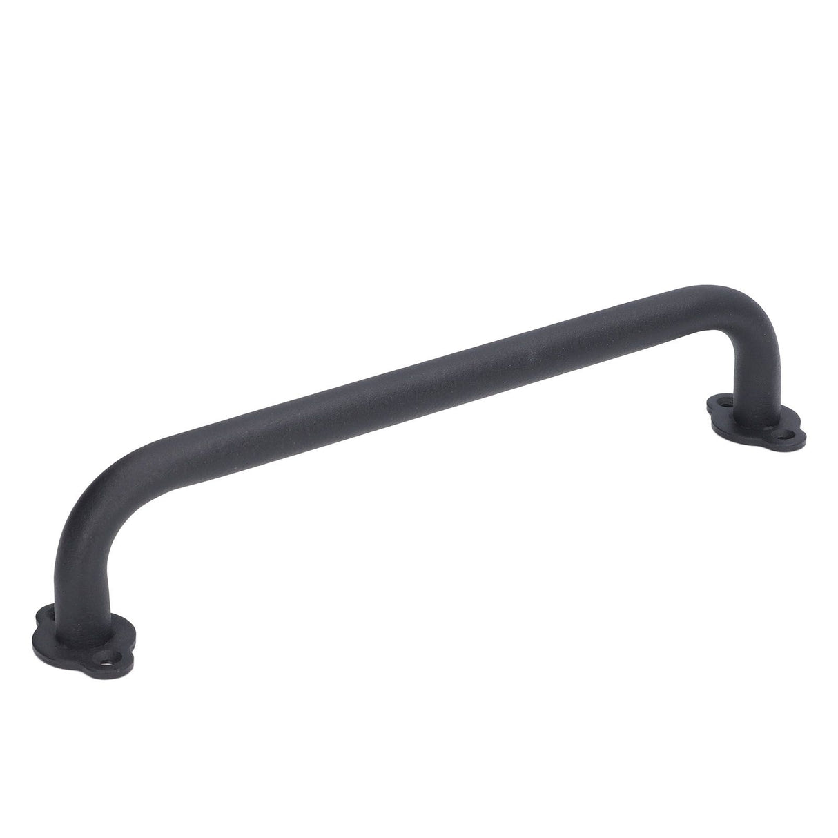 Barn Door Handle Black Carbon Steel Interior Wooden Door Matte Handle for Wooden Gate Shed Cabinet Door