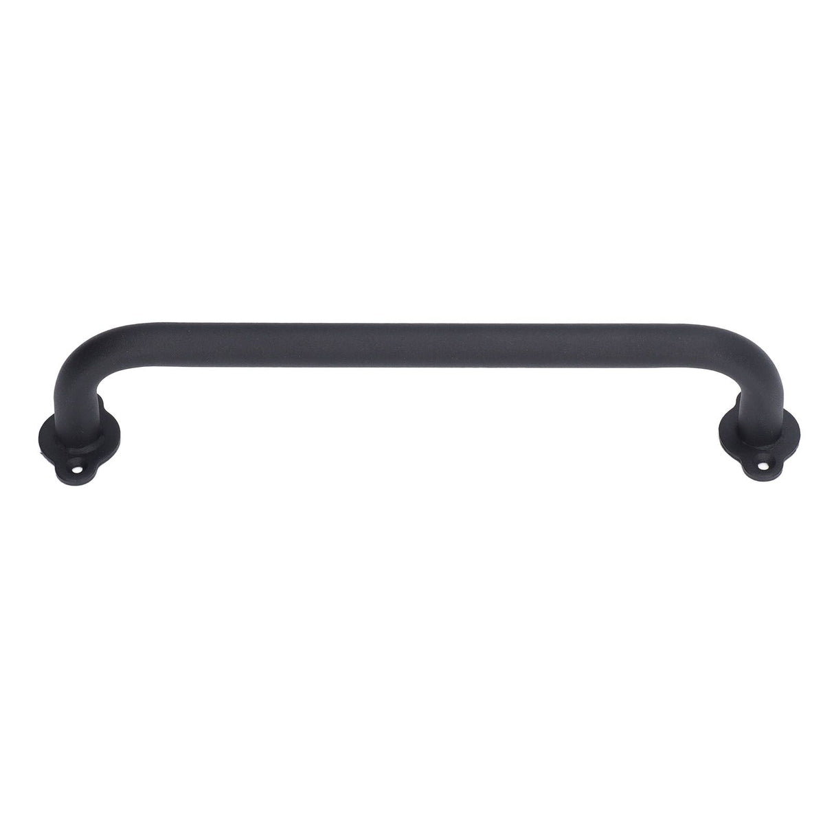 Barn Door Handle Black Carbon Steel Interior Wooden Door Matte Handle for Wooden Gate Shed Cabinet Door