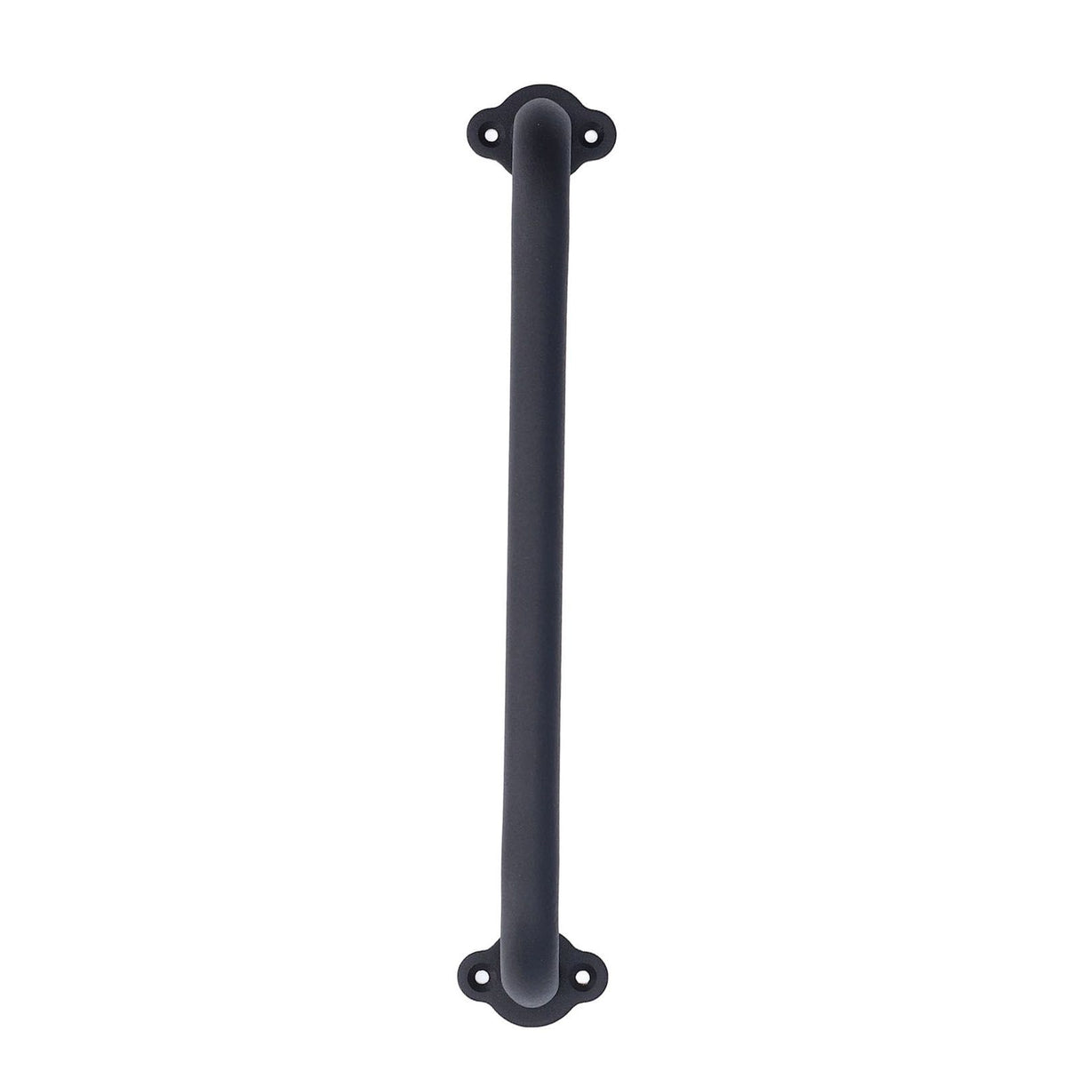 Barn Door Handle Black Carbon Steel Interior Wooden Door Matte Handle for Wooden Gate Shed Cabinet Door