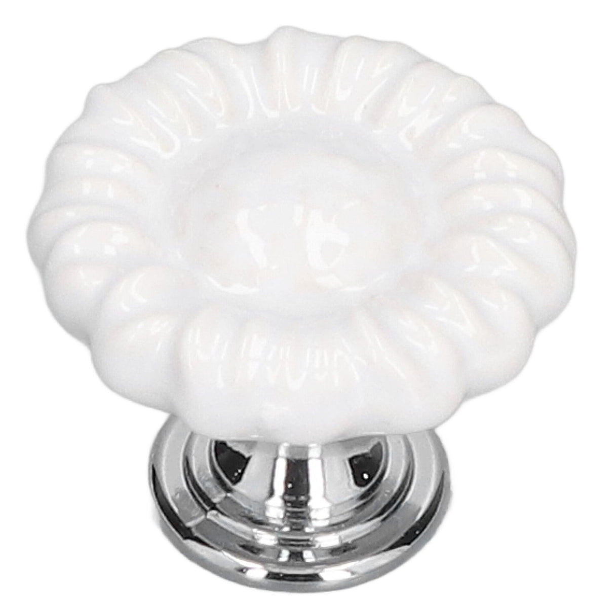 2 Set Drawer Knobs Pull Handles Ceramics Cabinet Cupboard Door Decorative Knobs with Plate for Kitchen Bathroom Office1088D Sunflower