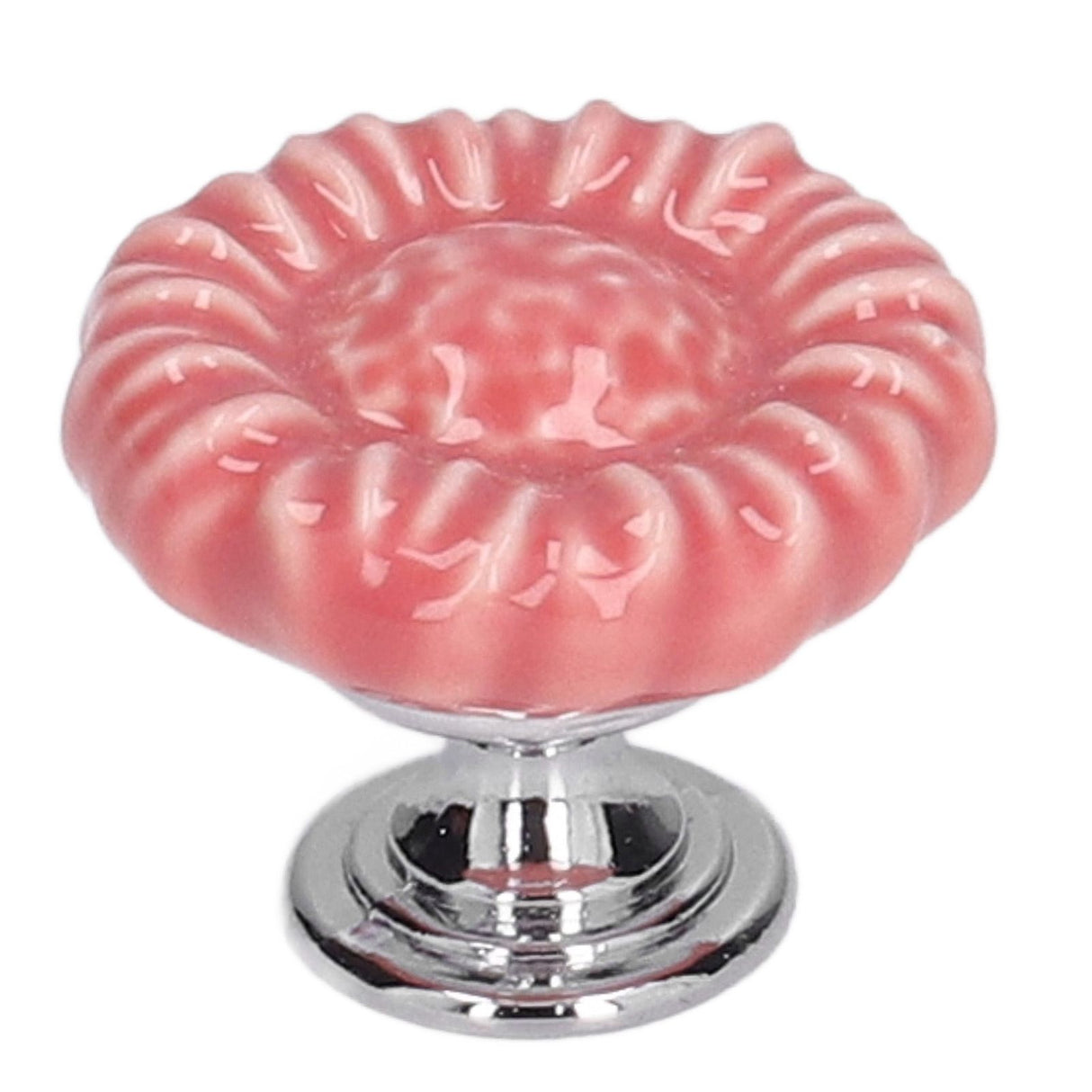 2 Set Drawer Knobs Pull Handles Ceramics Cabinet Decorative Knobs with Plate for Kitchen Bathroom Office Decoration1088D Sunflower