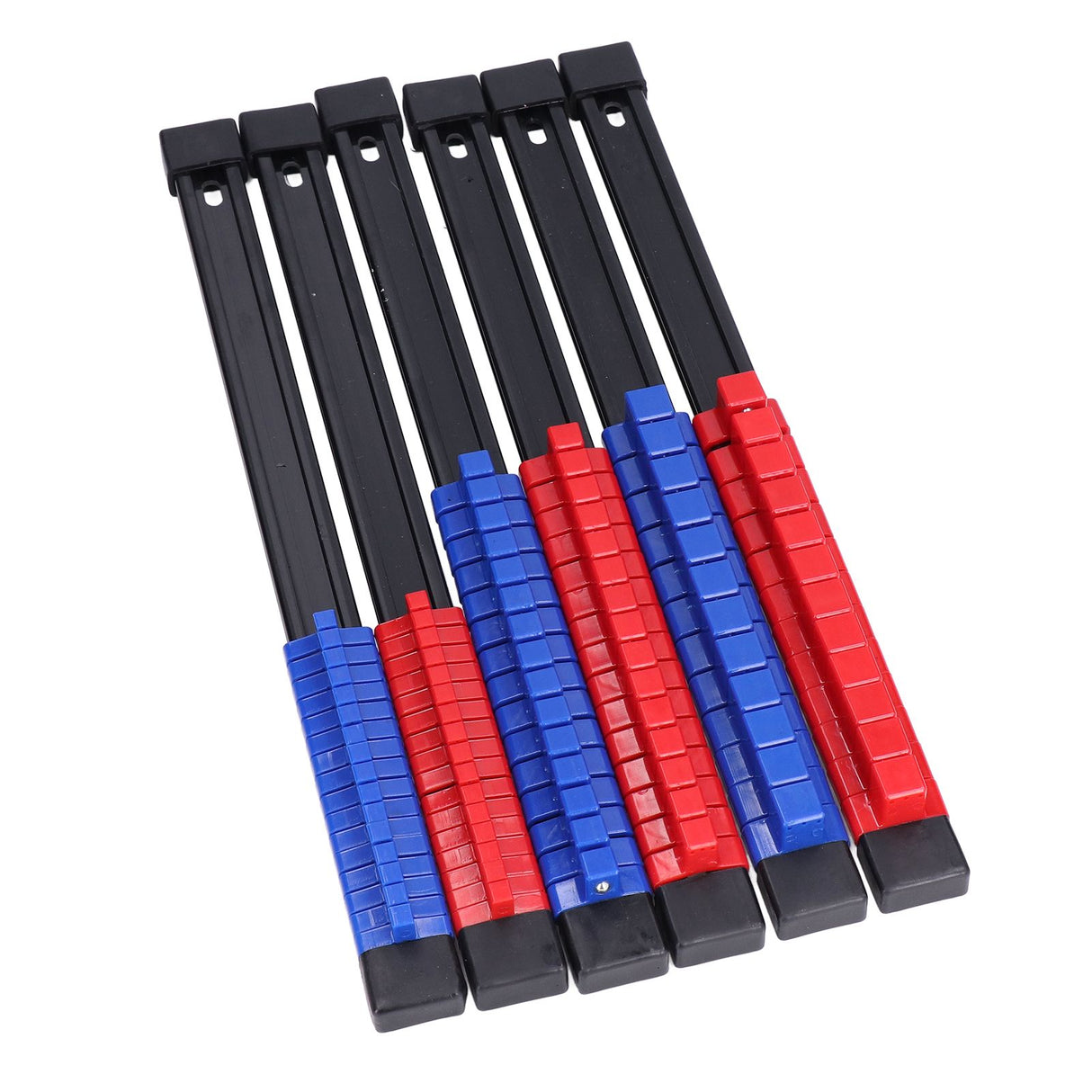 6pcs Socket Organizer Tray Multipurpose ABS 1/4in 3/8in 1/2in Auto Repairing Tools