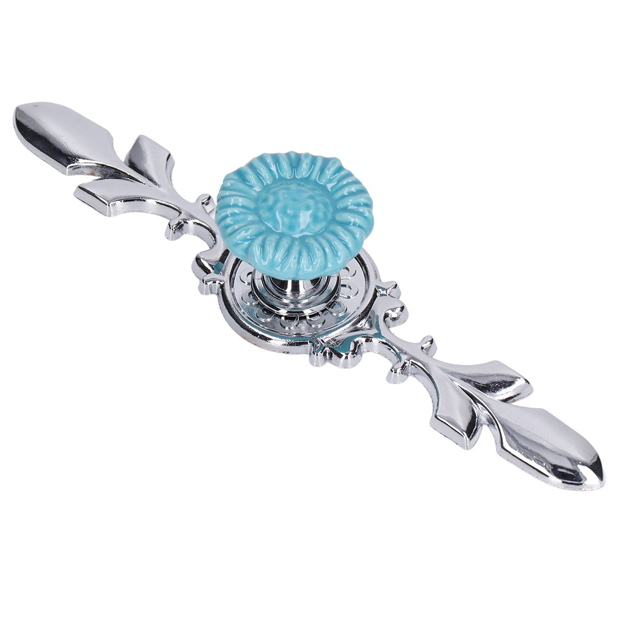 2Set Cabinet Knob Zinc Alloy Single Hole Closet Drawer Wardrobe Knob for Home Furniture Decoration1088D Sunflower