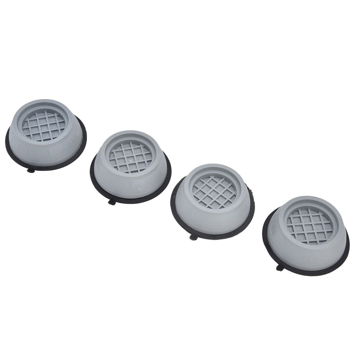 4pcs Washing Machine Pad Shockproof Noise Cancelling Prevent Slip Washer Foot Cushion for Refrigerator Dryer8cm Diameter
